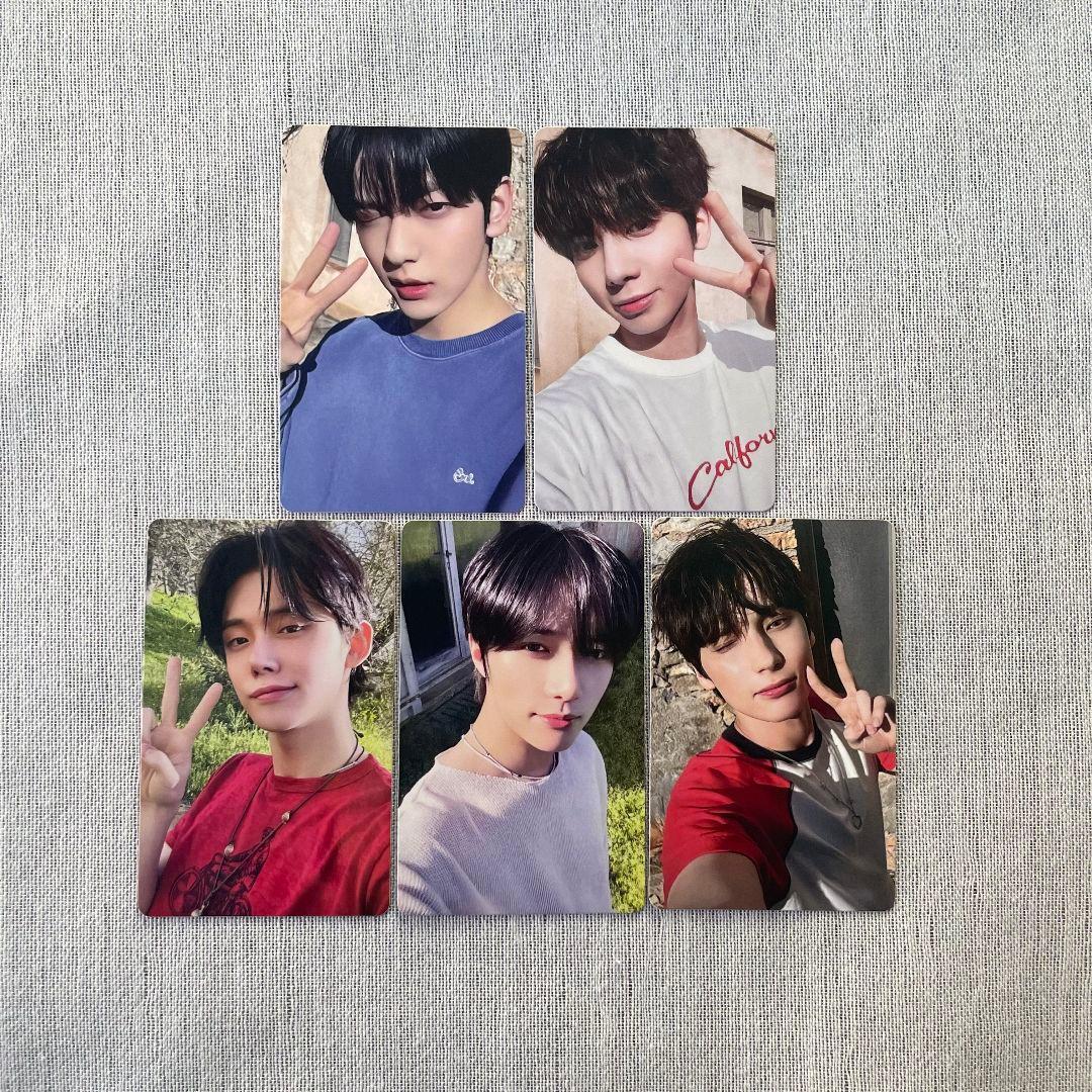 TXT love language line music トレカ 5枚