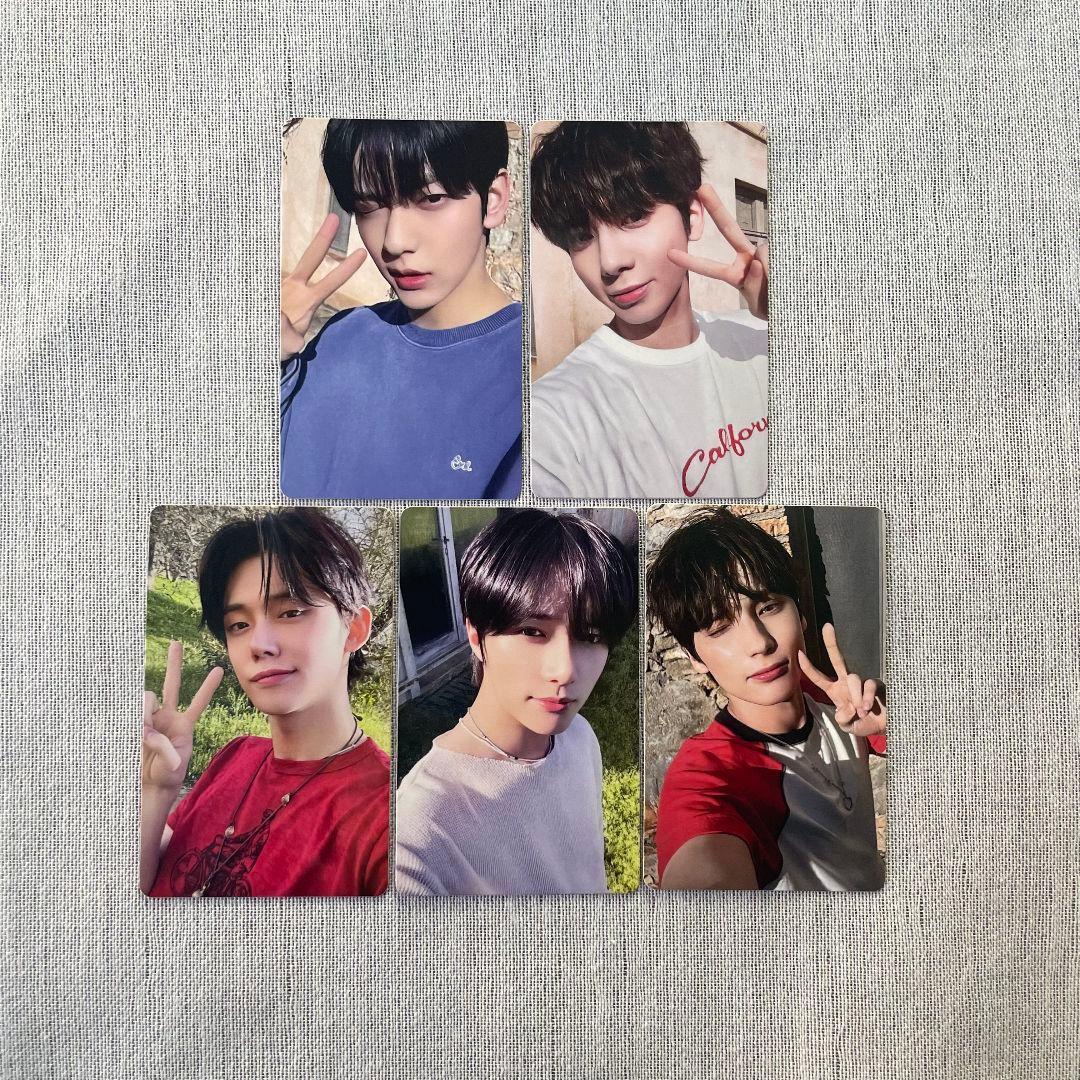 TXT love language line music トレカ 5枚