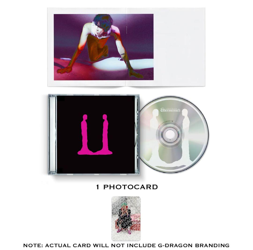 BIGBANG G-DRAGON GD Übermensch GLOBAL CD