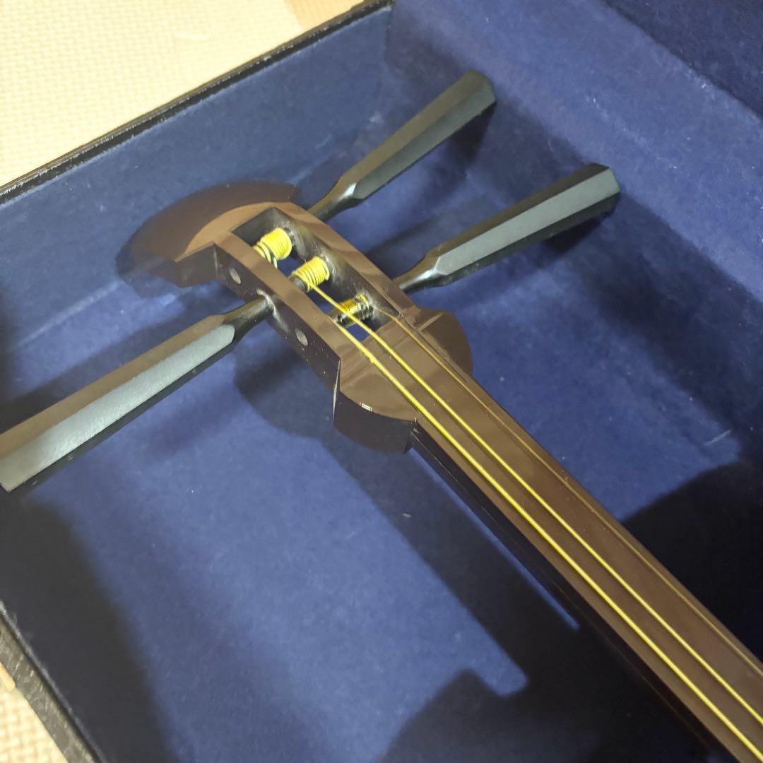 【廃盤品】SUZUKI 鈴木楽器製作所 電気三味線 あおい エレキ三味線