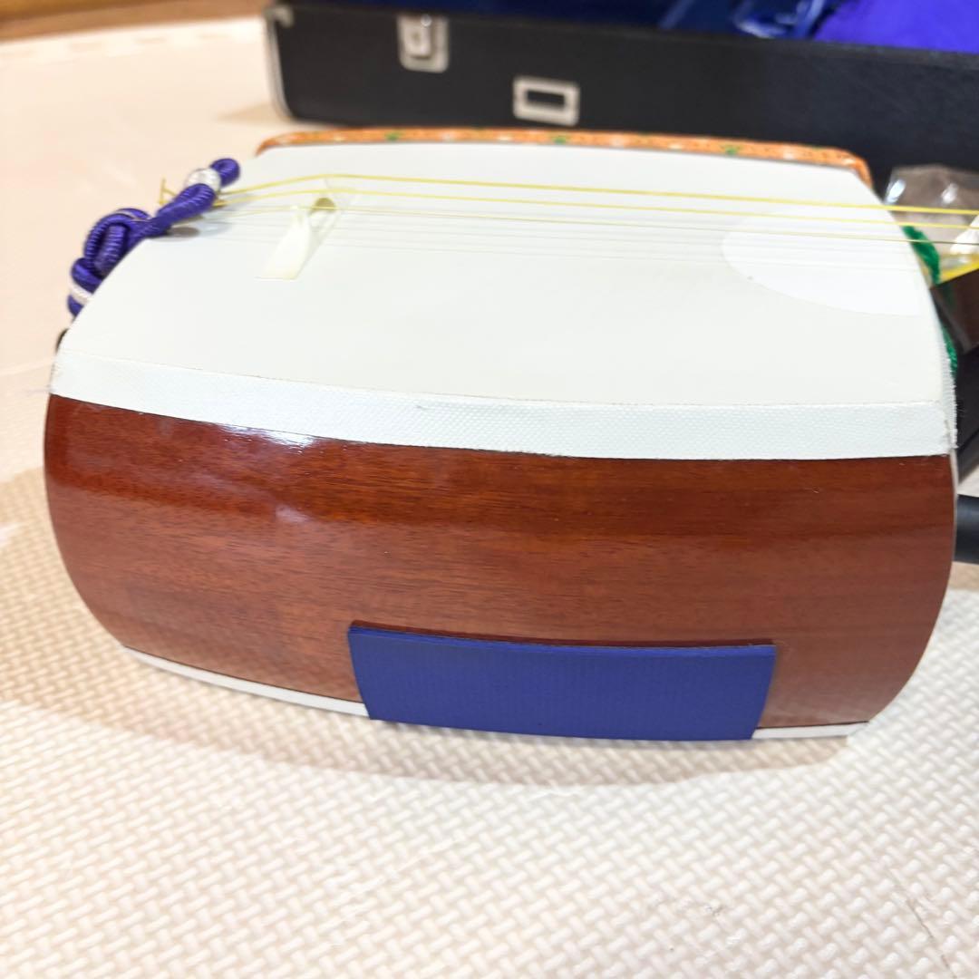 【廃盤品】SUZUKI 鈴木楽器製作所 電気三味線 あおい エレキ三味線