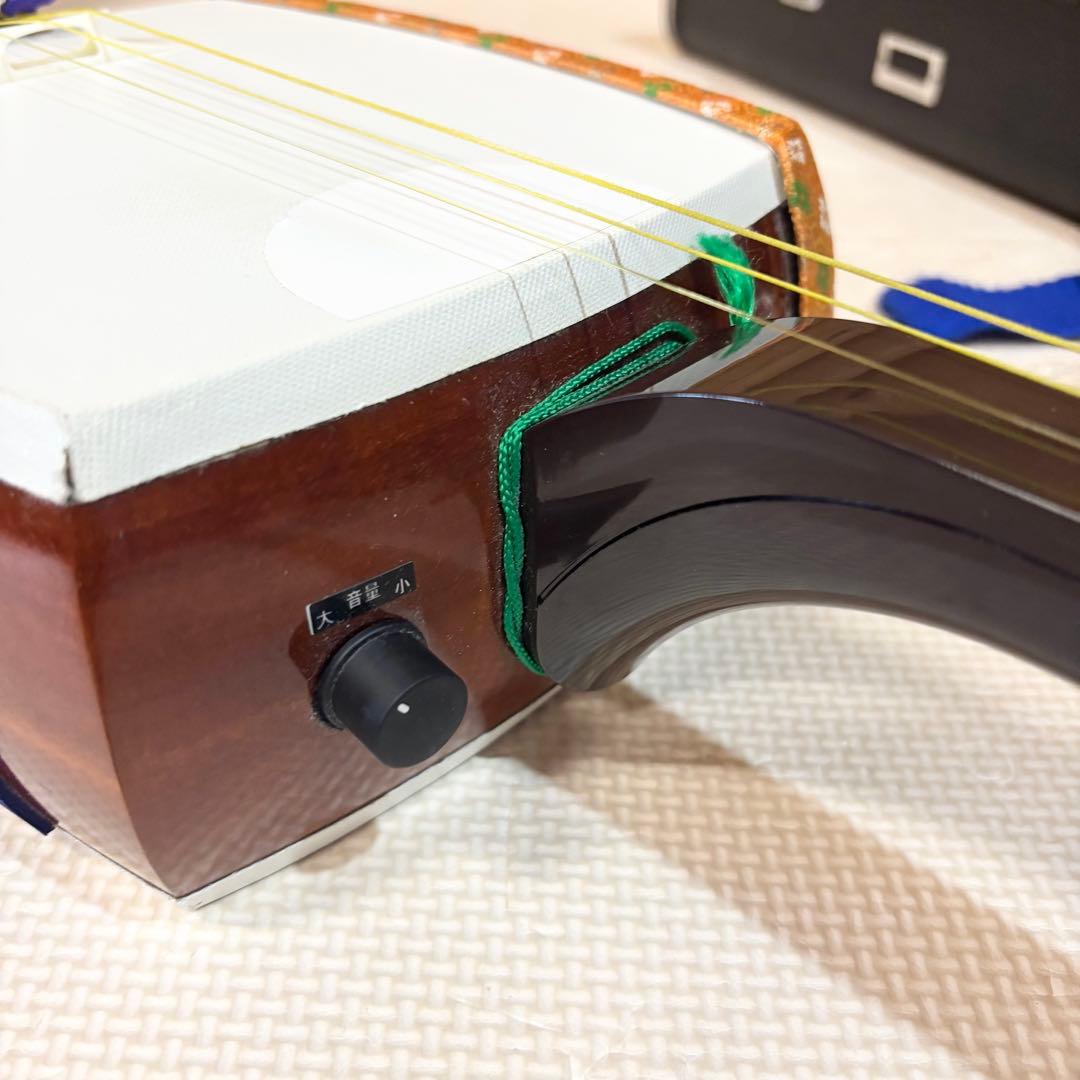 【廃盤品】SUZUKI 鈴木楽器製作所 電気三味線 あおい エレキ三味線