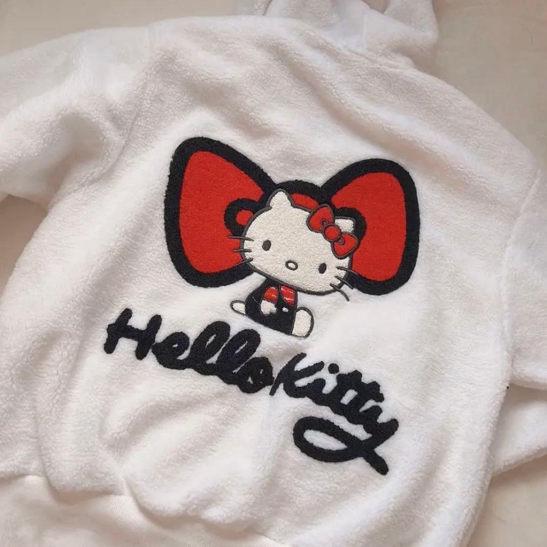 i*n様 スナイデル♡ハローキティ プレミアムパーカー　ホワイト