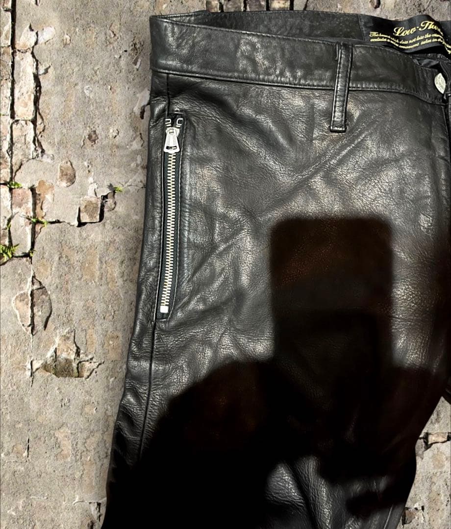モ*ジ様 80〜90’s⭐️BOOTLEGブートレグ⭐️レザーパンツ⭐️新品未使