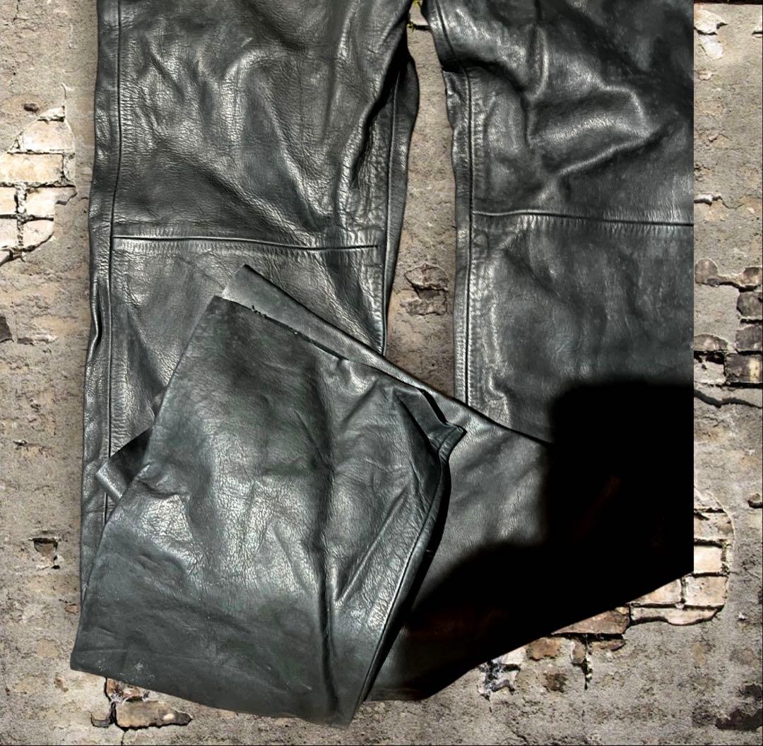 モ*ジ様 80〜90’s⭐️BOOTLEGブートレグ⭐️レザーパンツ⭐️新品未使