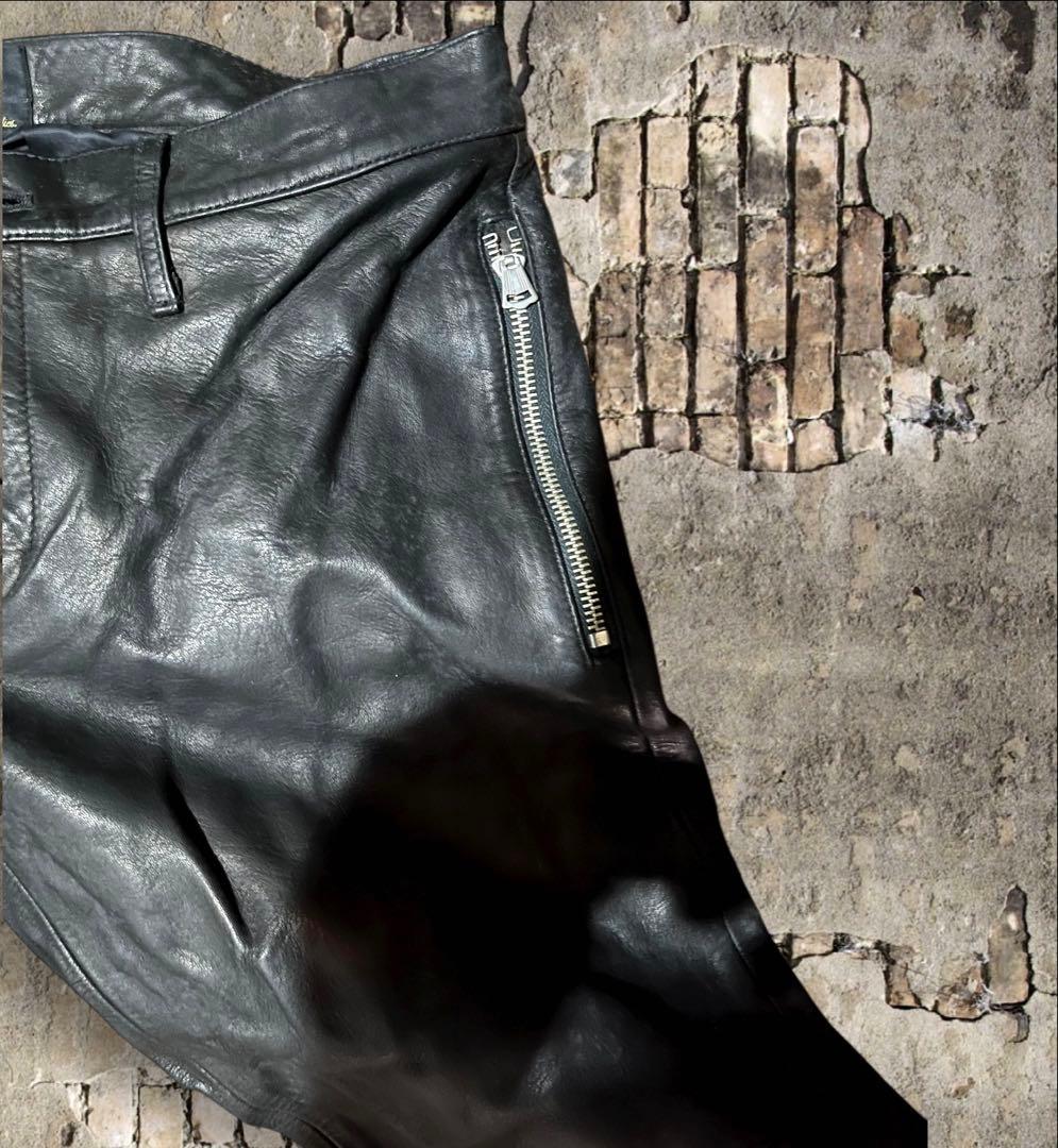 モ*ジ様 80〜90’s⭐️BOOTLEGブートレグ⭐️レザーパンツ⭐️新品未使