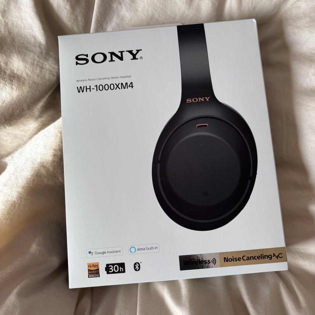 【美品】SONY WH-1000XM4 ノイズキャンセリングヘッドホン ブラック