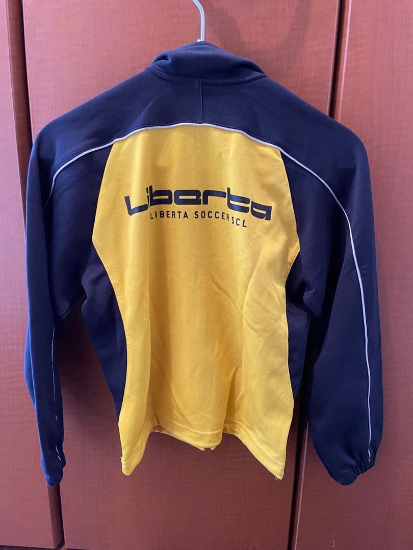 Liberta ジャージ Mサイズ イエロー/ネイビー 上下セット
