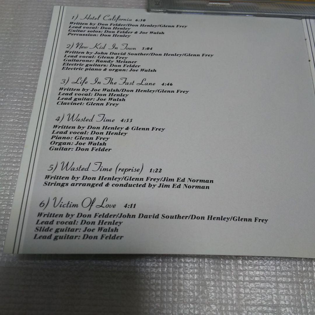 「ゴールドCD」 　イーグルス 「ホテル・カリフォルニア」 【帯有り】