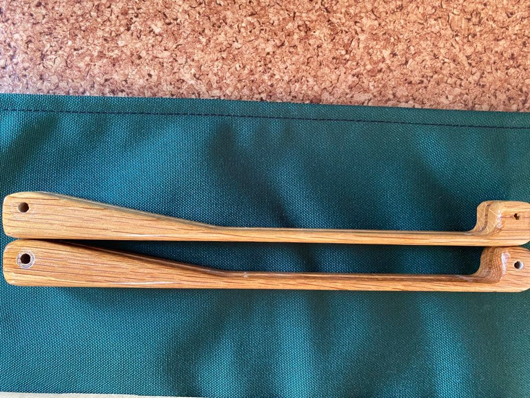 カーミットチェア純正シートグリーン、純正金具、アームレスト、純正ケース特別セット