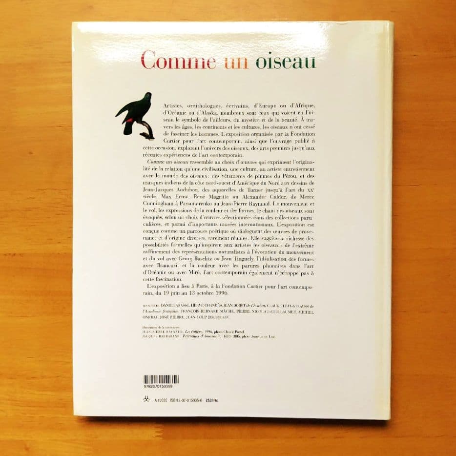Comme un oiseau 1996 カタログ