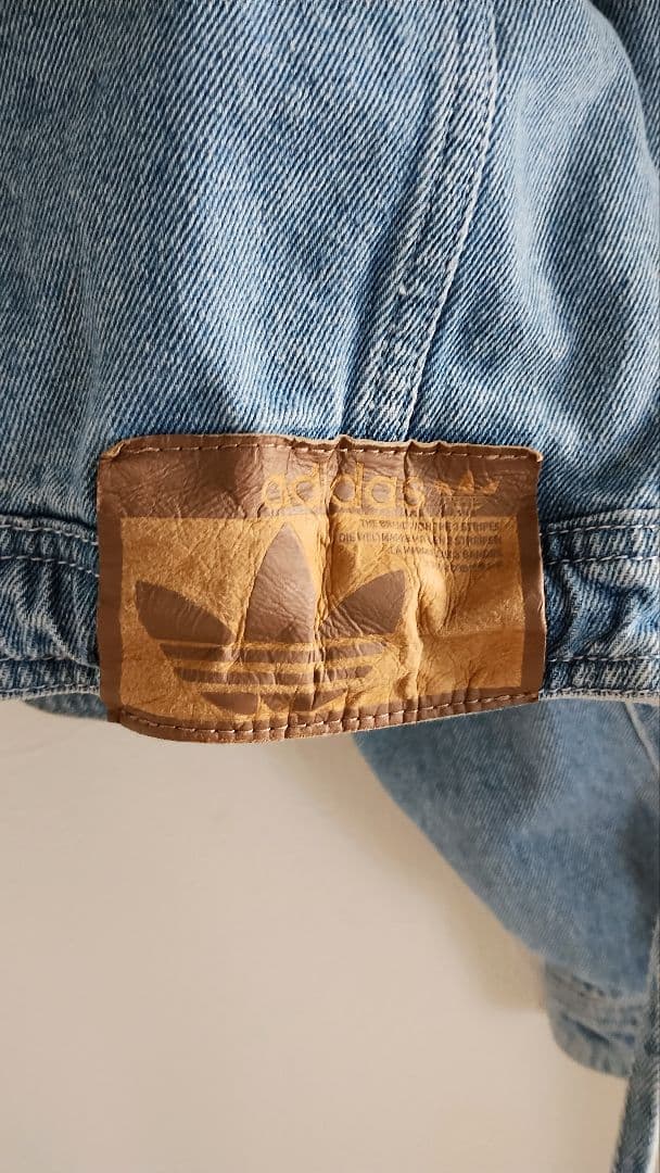 アディダス デニムジャケット Ｌ