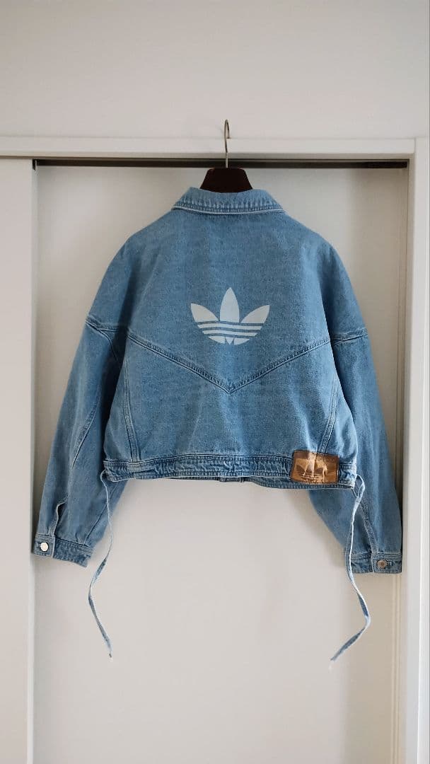 アディダス デニムジャケット Ｌ