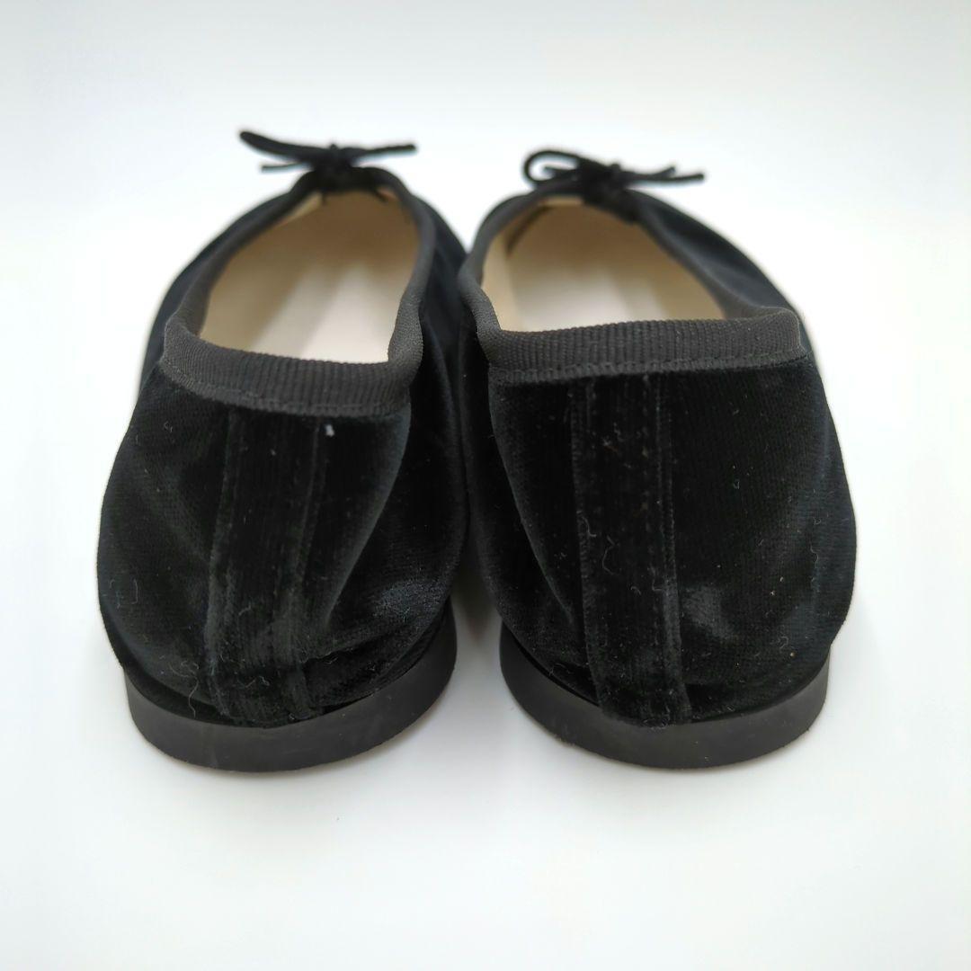 極美品　reppeto レペット　ベロア素材　バレエシューズ　パンプス　希少