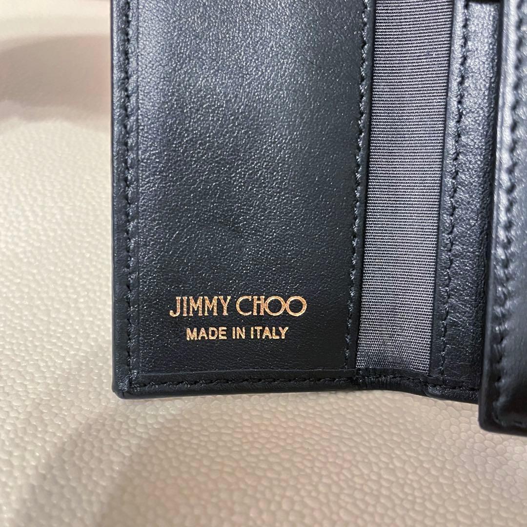 【極美品❣️】JIMMY CHOO ブラックレザー キーケース 星型スタッズ付き