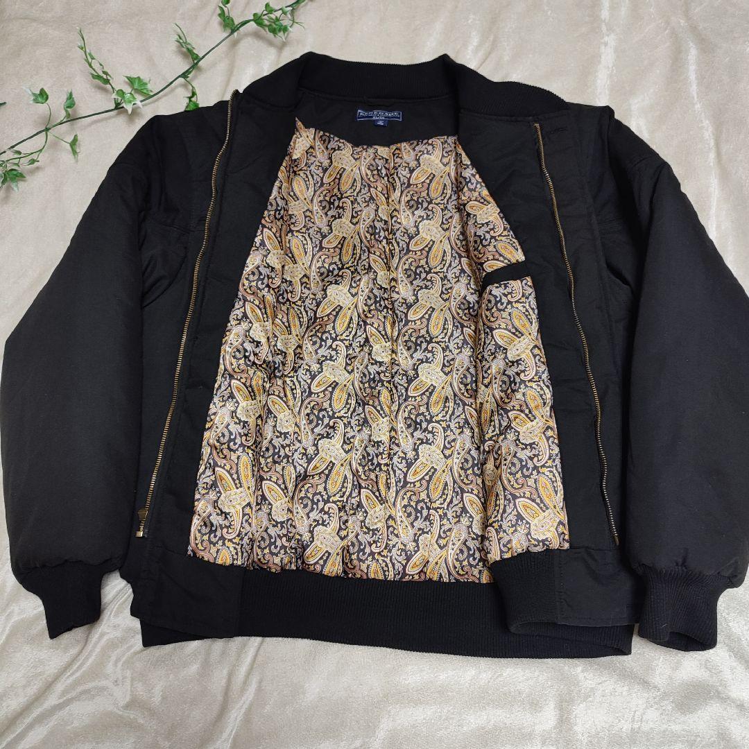 [極美品]ダービー ジャケット黒 XL RENEGADE SPORTS ブルゾン