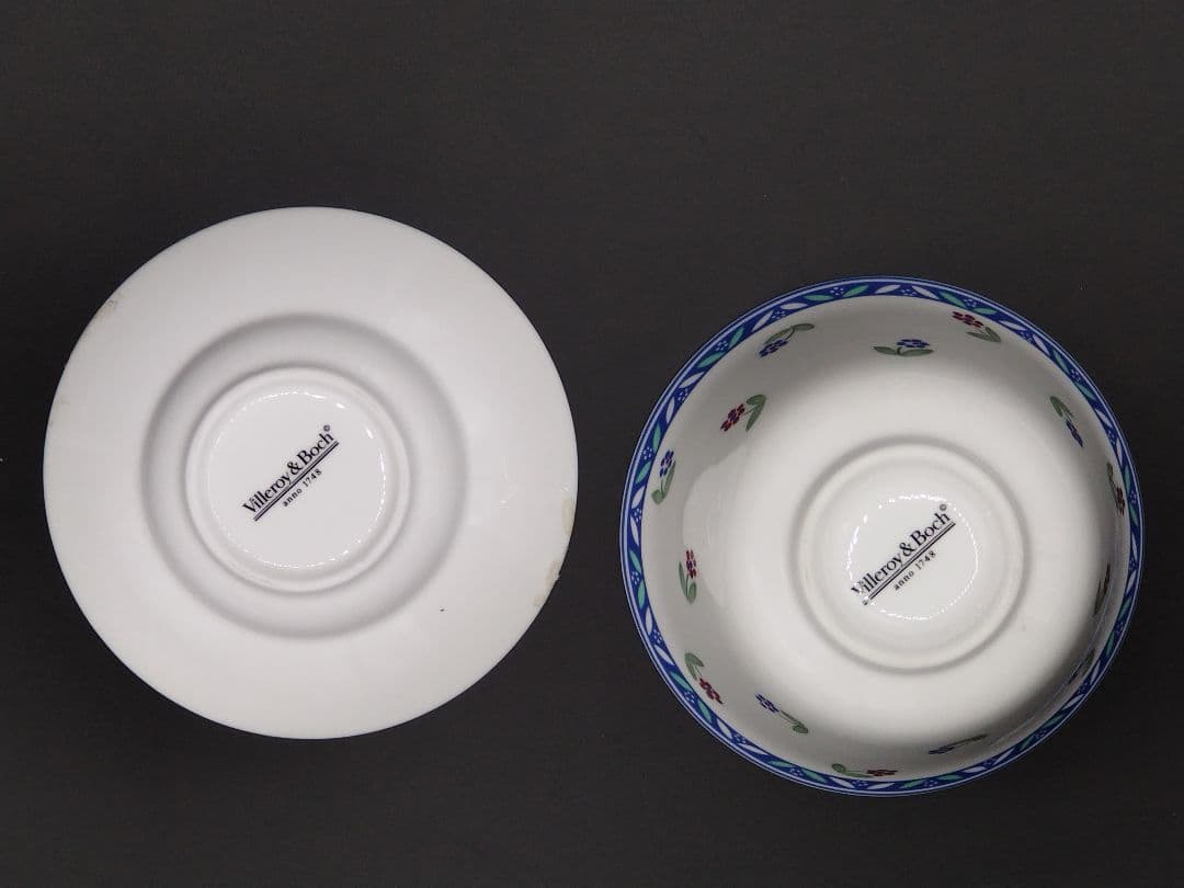 ビレロイ&ボッホ「ガロデザイン」シリーズ他カップ&ソーサー 5客セット