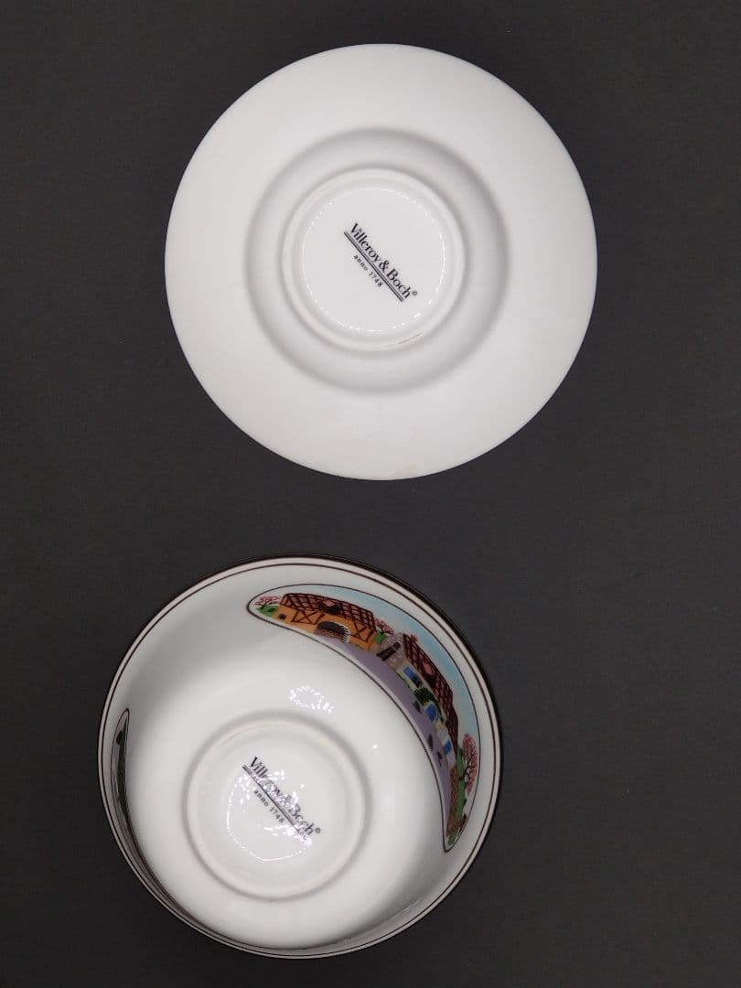 ビレロイ&ボッホ「ガロデザイン」シリーズ他カップ&ソーサー 5客セット