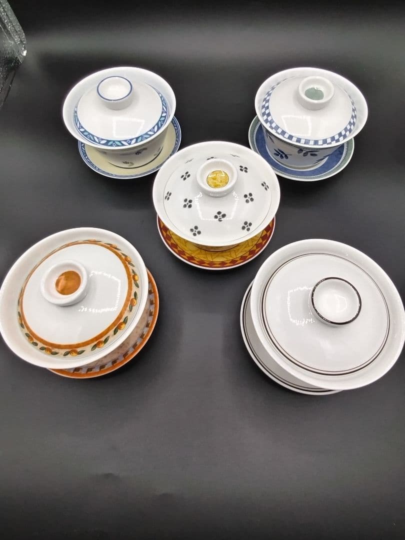 ビレロイ&ボッホ「ガロデザイン」シリーズ他カップ&ソーサー 5客セット