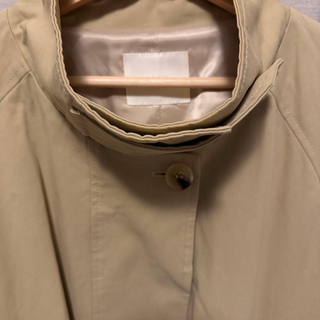 完売品nalm フリルハーフトレンチ