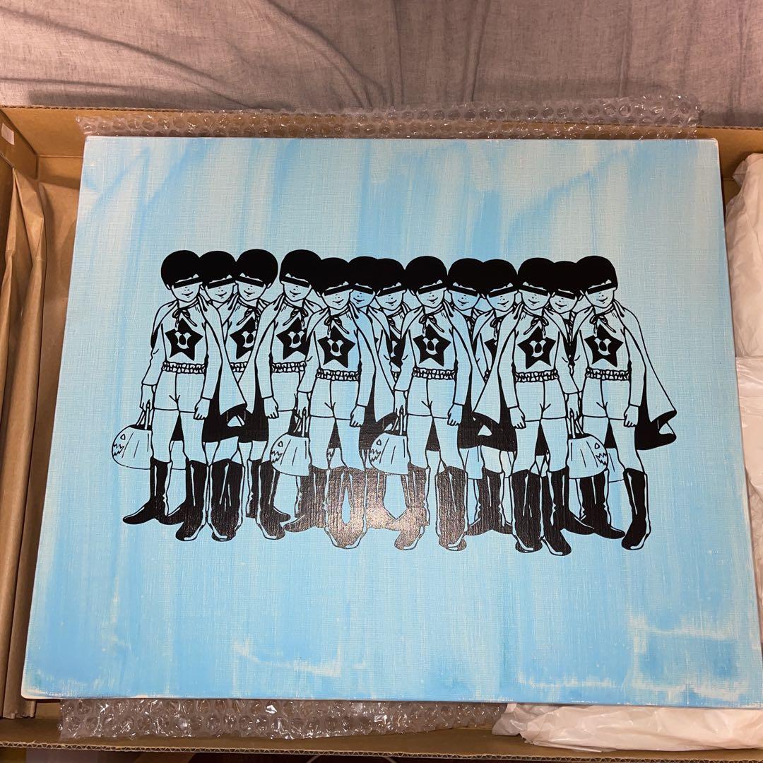 アンダーカバーundercoverシルクスクリーンキャンバス　8号サイズ