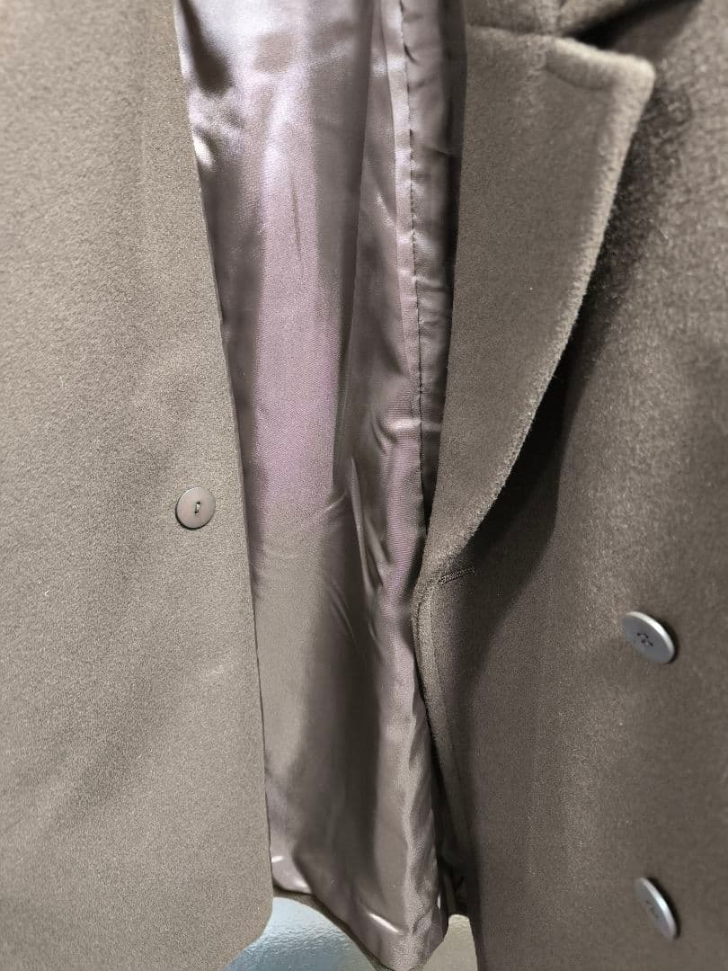 クルーレ　ビッグカラーミディコート