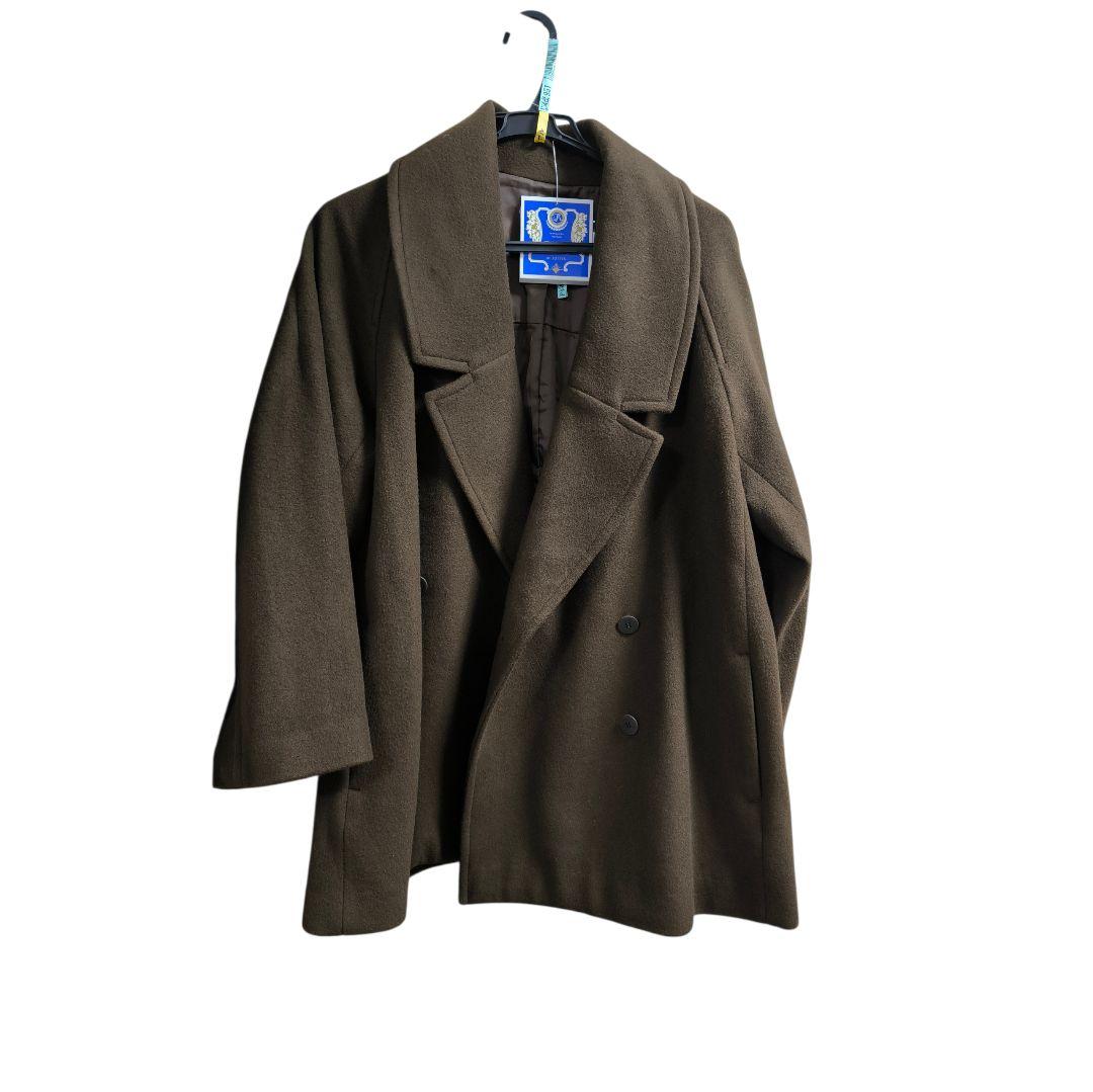 クルーレ　ビッグカラーミディコート