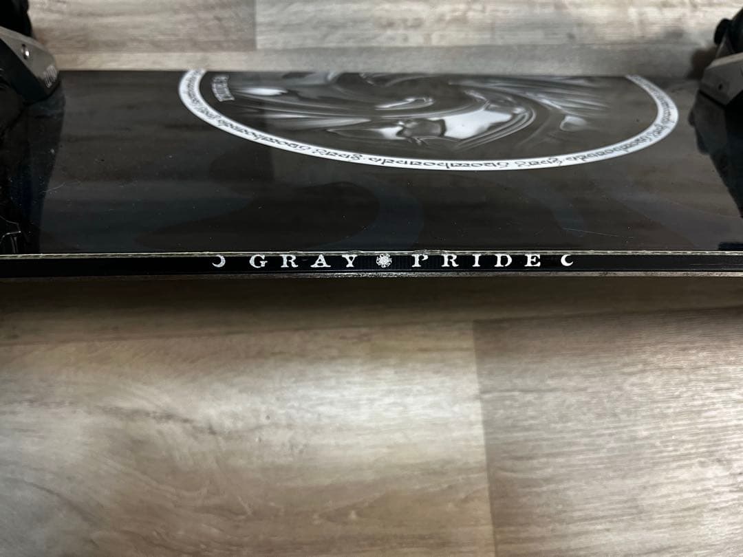 たか　スノーボード gray pride 2003 ビンディング付　中古