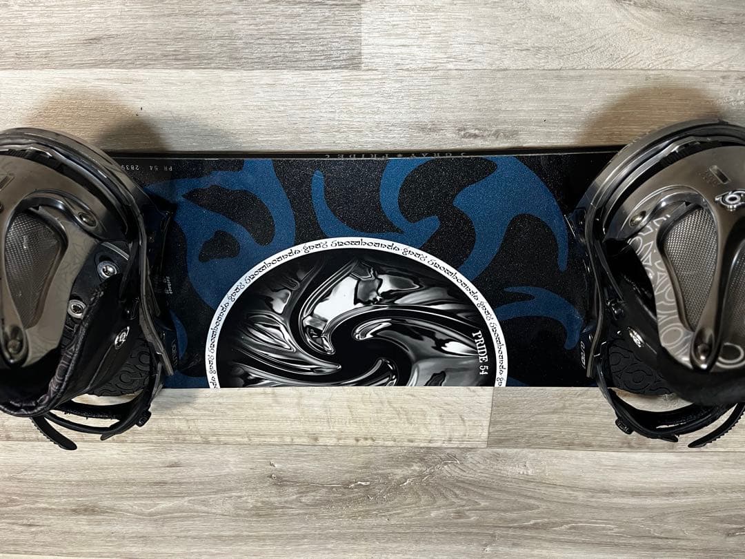 たか　スノーボード gray pride 2003 ビンディング付　中古