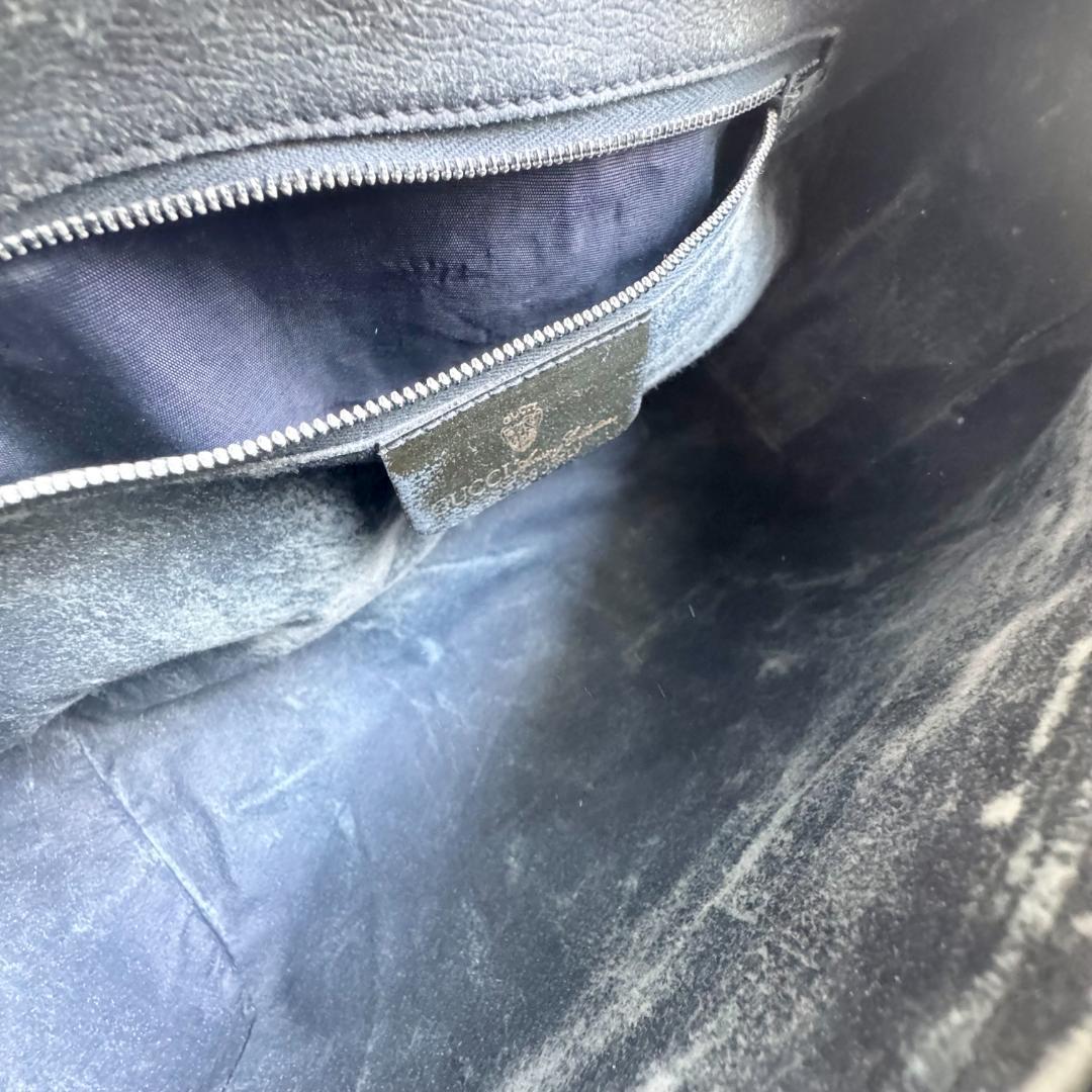 ⭐️GUCCI⭐️グッチ シェリーライン ミニボストン ネイビー