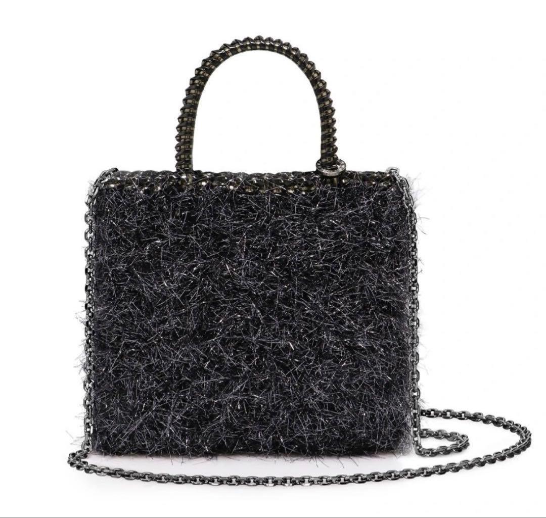 美品 アンテプリマ カーラ ディープブラック