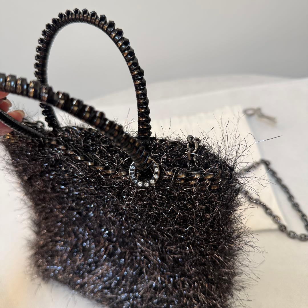 美品 アンテプリマ カーラ ディープブラック