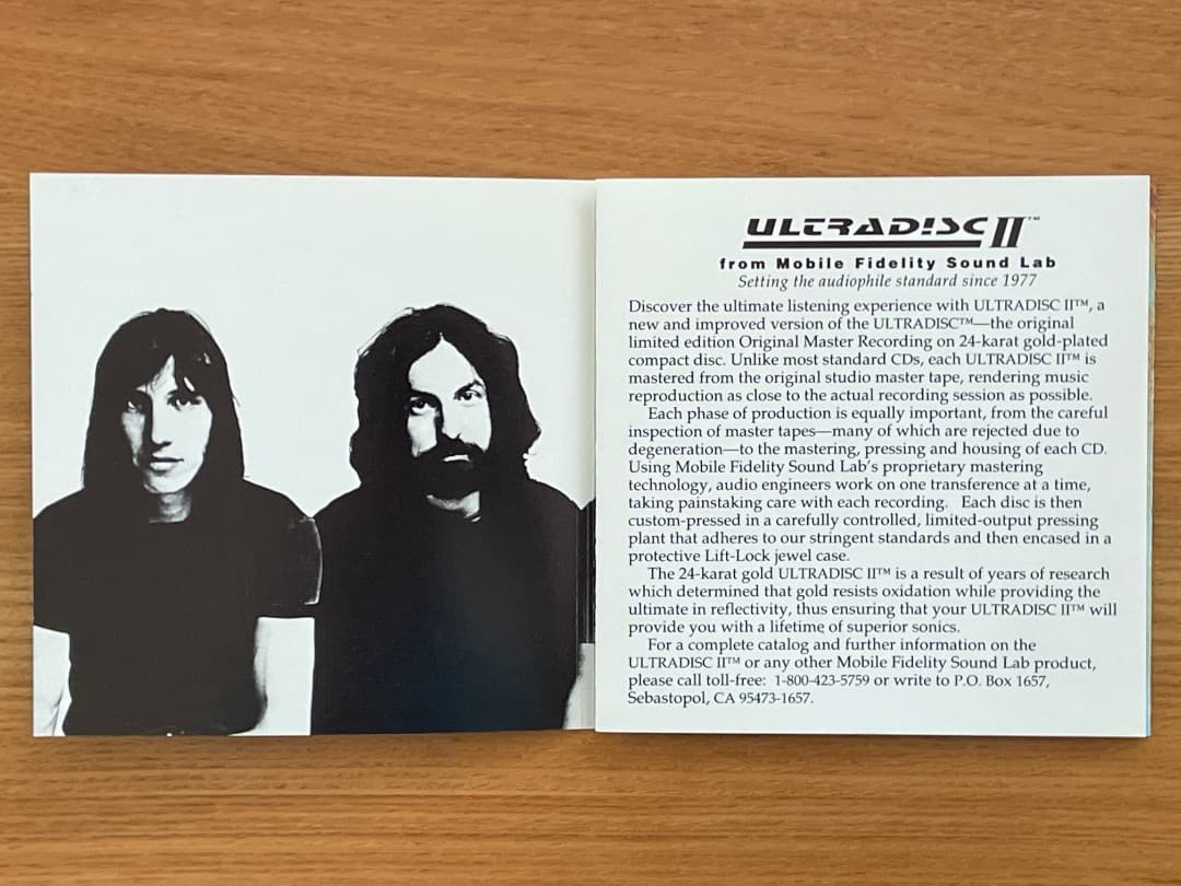 ピンク・フロイド Meddle ゴールドCD（UDCD-518）