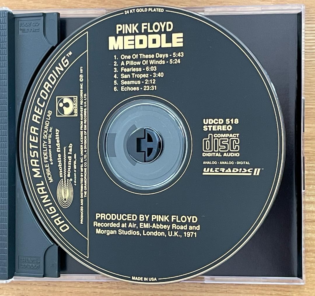 ピンク・フロイド Meddle ゴールドCD（UDCD-518）