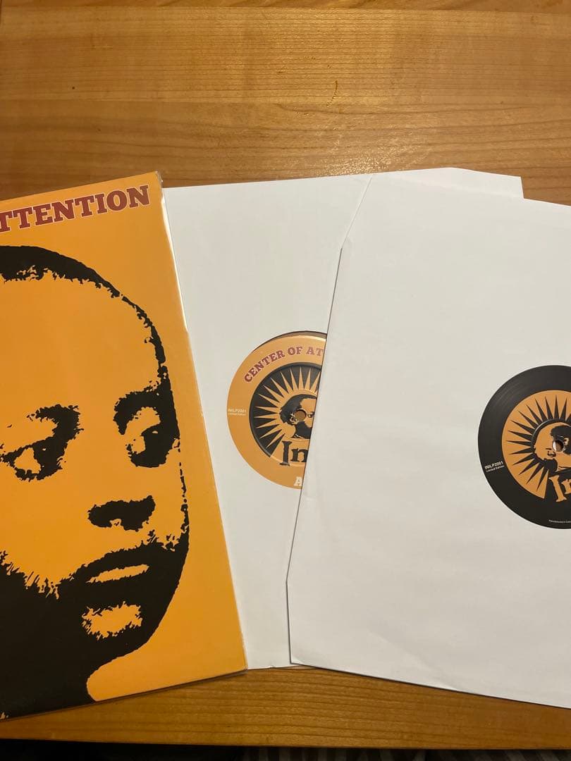 洋楽 ini / center of attention 2LP