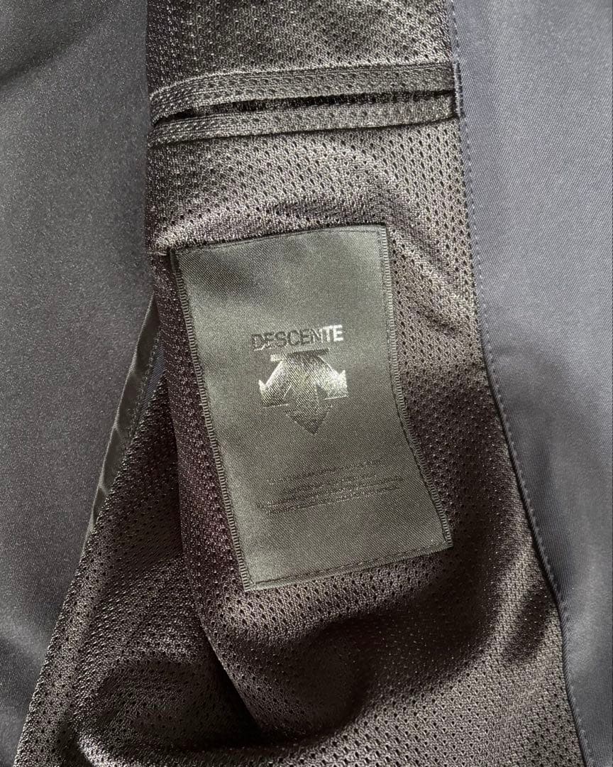 【美品】DESCENTE デサント セットアップ スーツ ネイビー S