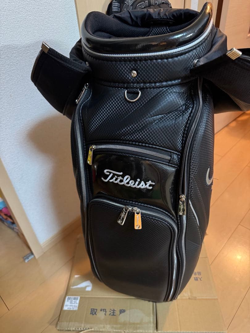 Titleist ゴルフキャディバッグ ブラック