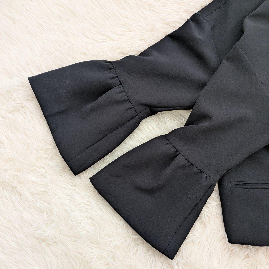 【美品】KUMIKYOKU NAVY　コンフォータブルドレープ ジャケット　2