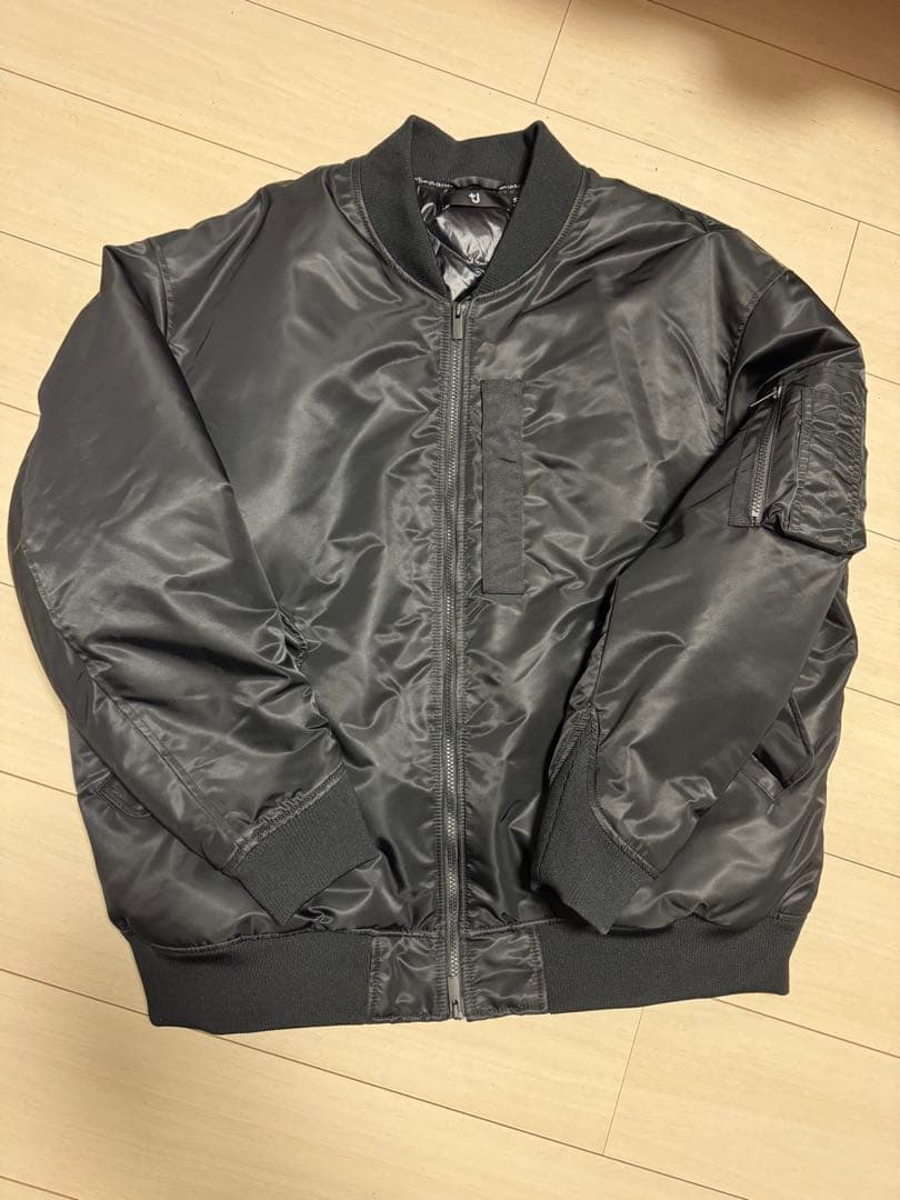 ユニクロ　uniqlo +j のコラボMA-1 ジルサンダー