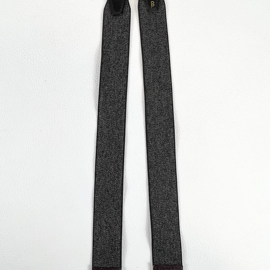 【現行✨】RRL ダブルアールエル サスペンダー ボタン式 レザー シルバー金具