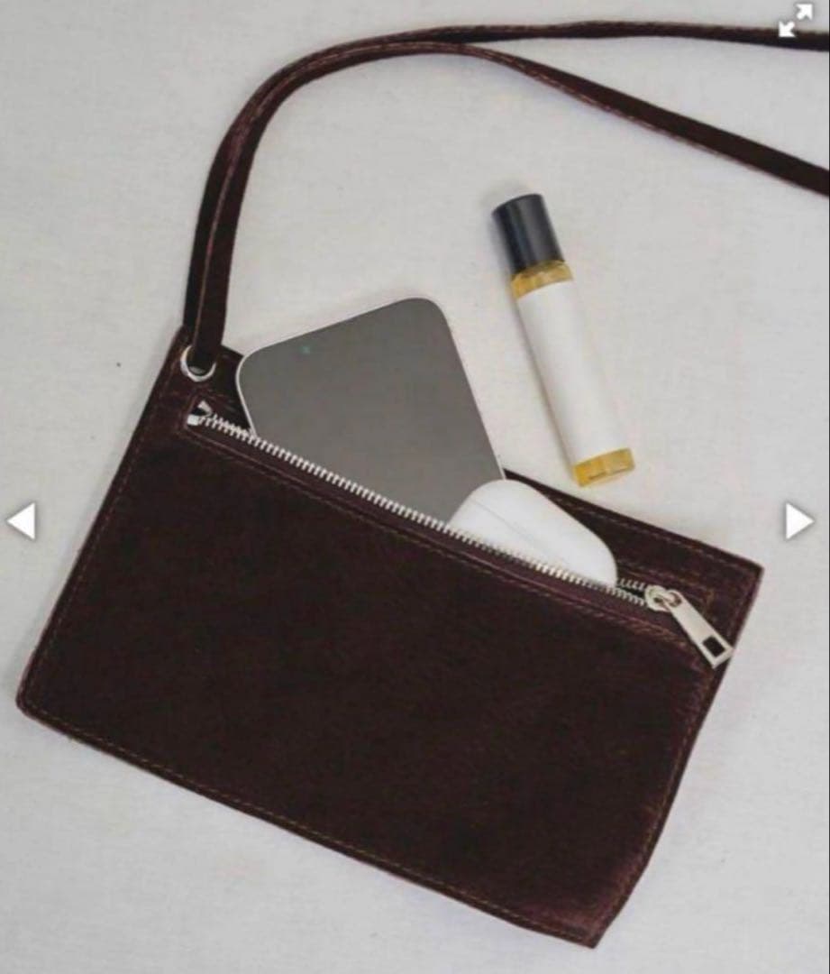 バッグ todayful Suede Leather Totebag