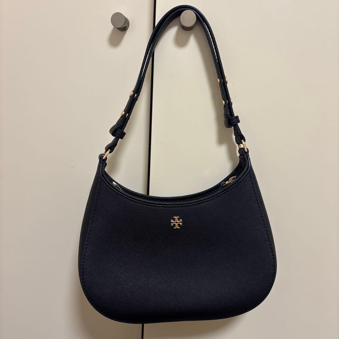 極美品・トリーバーチエマーソンサフィアーノレザーワンショルダー