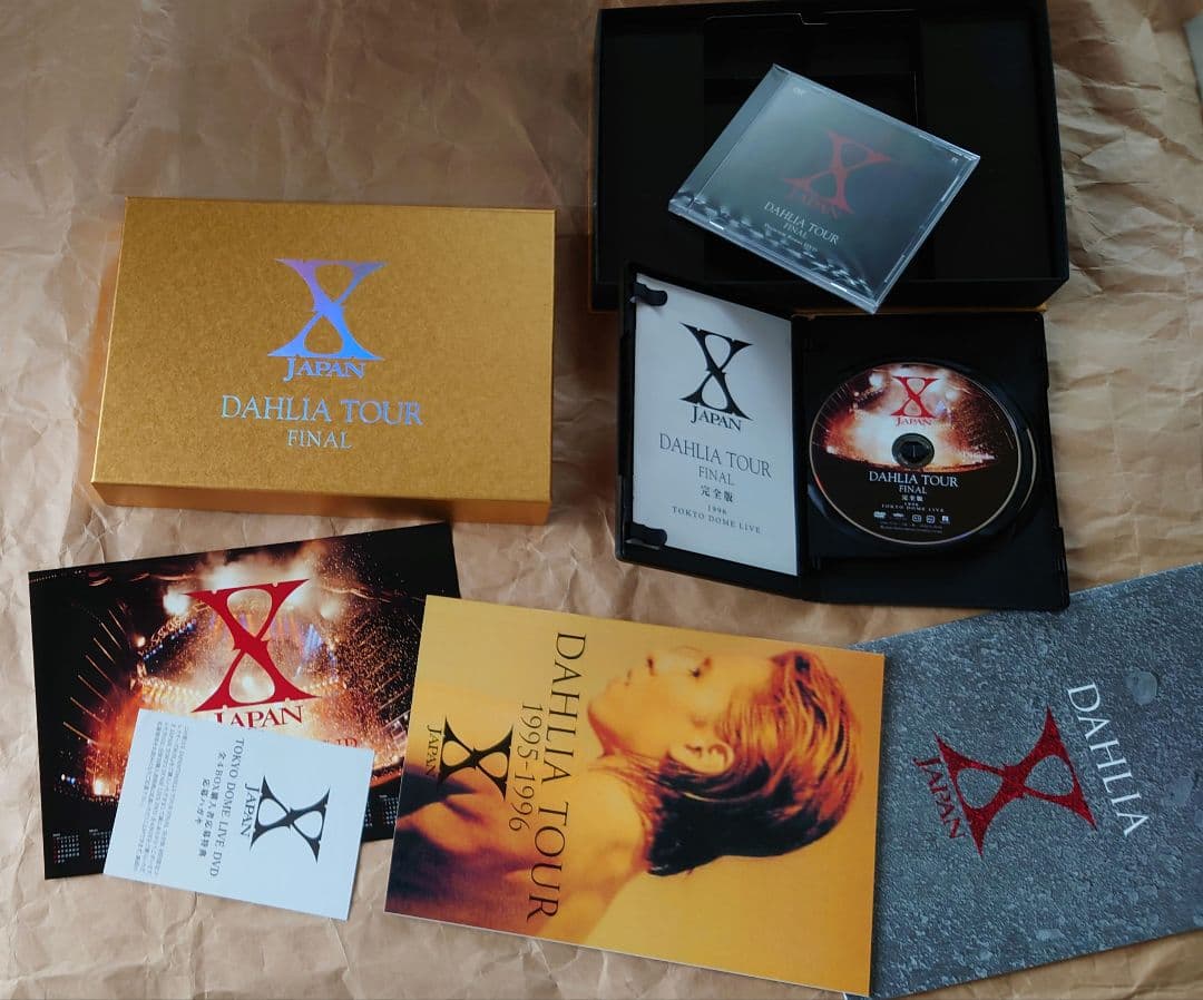X JAPAN コレクターズBOX DVDセット
