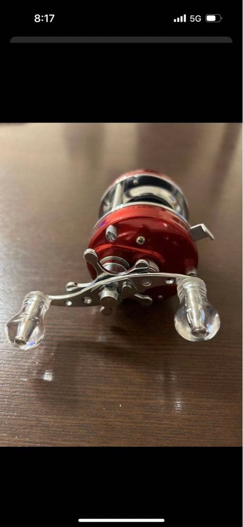 アブガルシア　アンバサダー5501c クリアハンドル