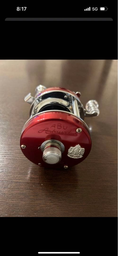 アブガルシア　アンバサダー5501c クリアハンドル