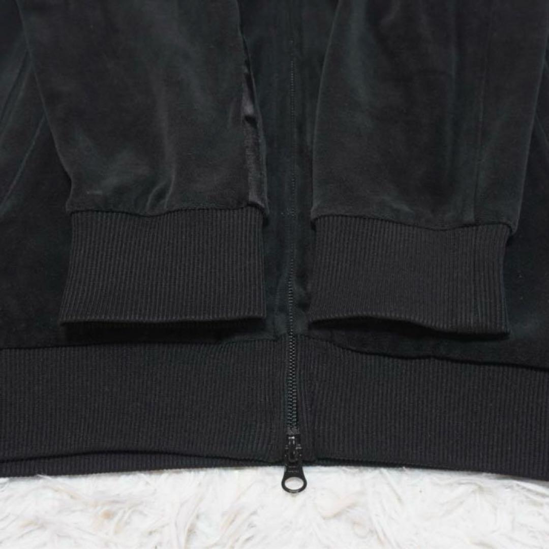 希少✨フレッドペリー ベロア トラックジャケット ヴィンテージ ロゴ刺繍 ライン