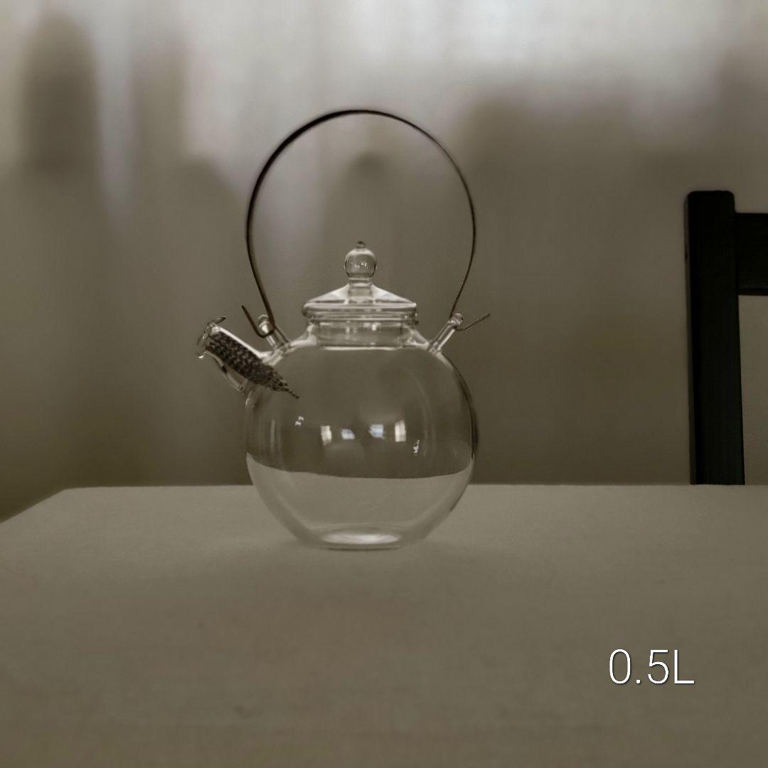 クラフトユー まんまる ガラスポット 0.5L