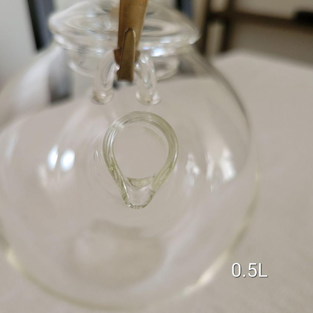 クラフトユー まんまる ガラスポット 0.5L