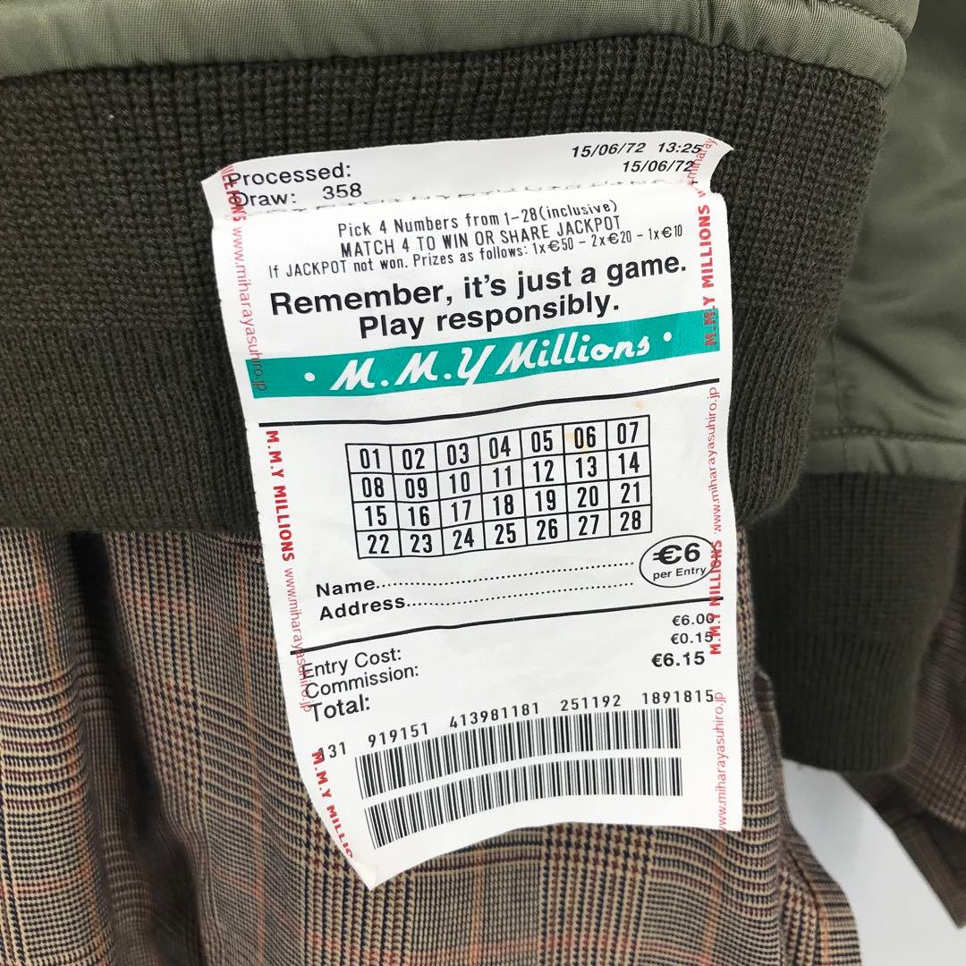 ミハラヤスヒロ　ma-1　コート　46