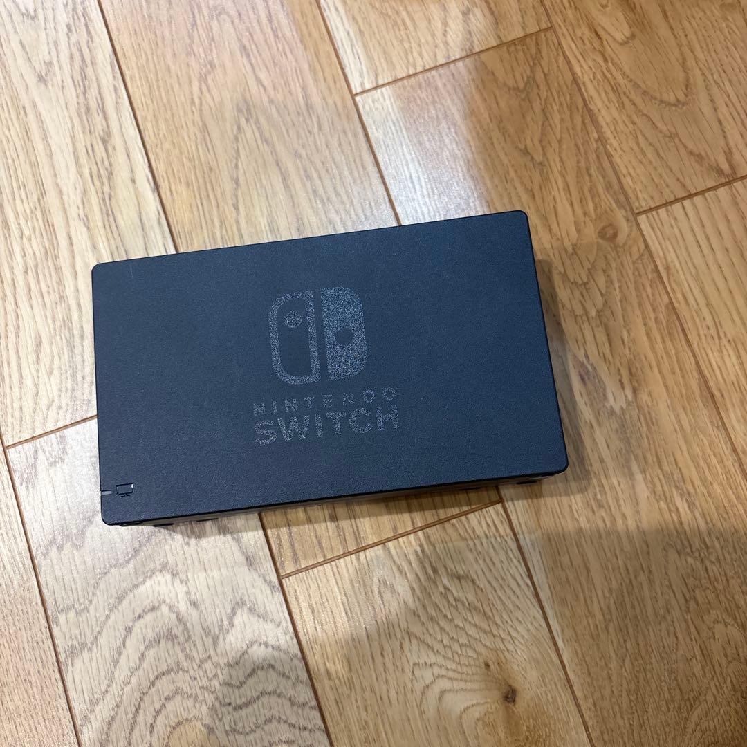 Nintendo Switch 黒/黄 本体 ACアダプター付き　ジャンク品